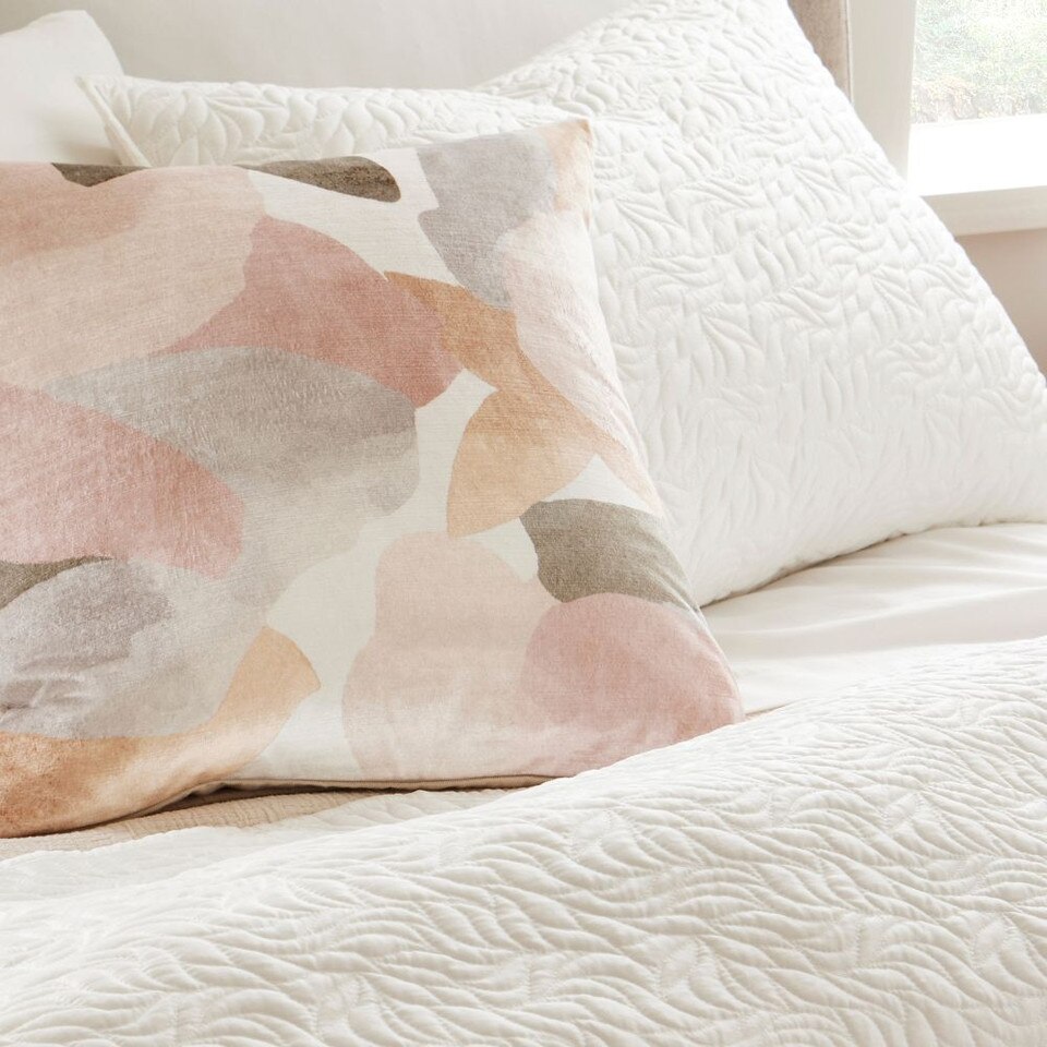 Silky TENCEL™ Floral Bedspread & Pillowcases West Elm UK